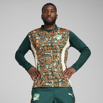PUMA Tricot in Groen: voorkant