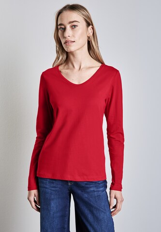 STREET ONE Shirt in Red: front