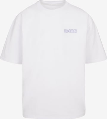 MJ Gonzales Shirt 'Fearless Flighit' in Wit: voorkant