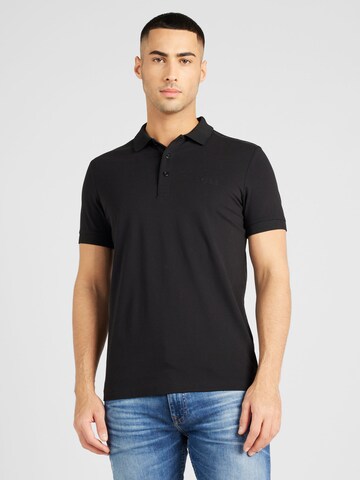 BOSS Shirt 'Paule Mirror' in Black: front