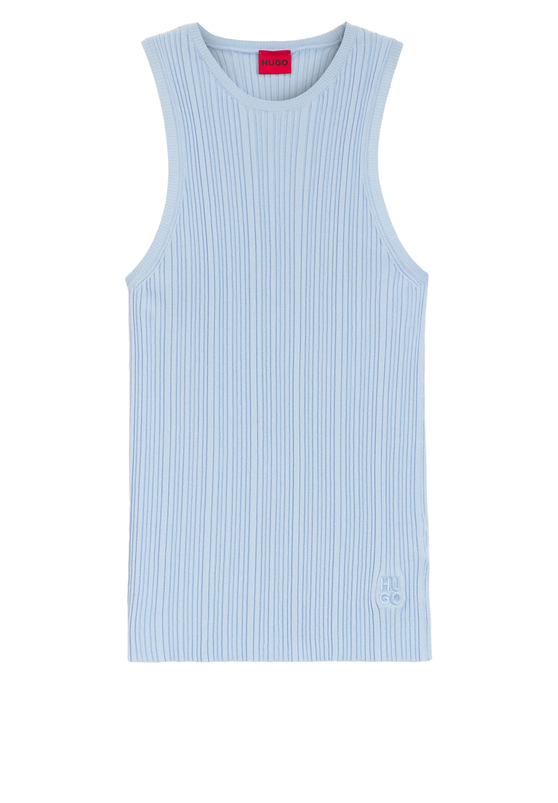 HUGO Top 'Sarepla' in Blue: front