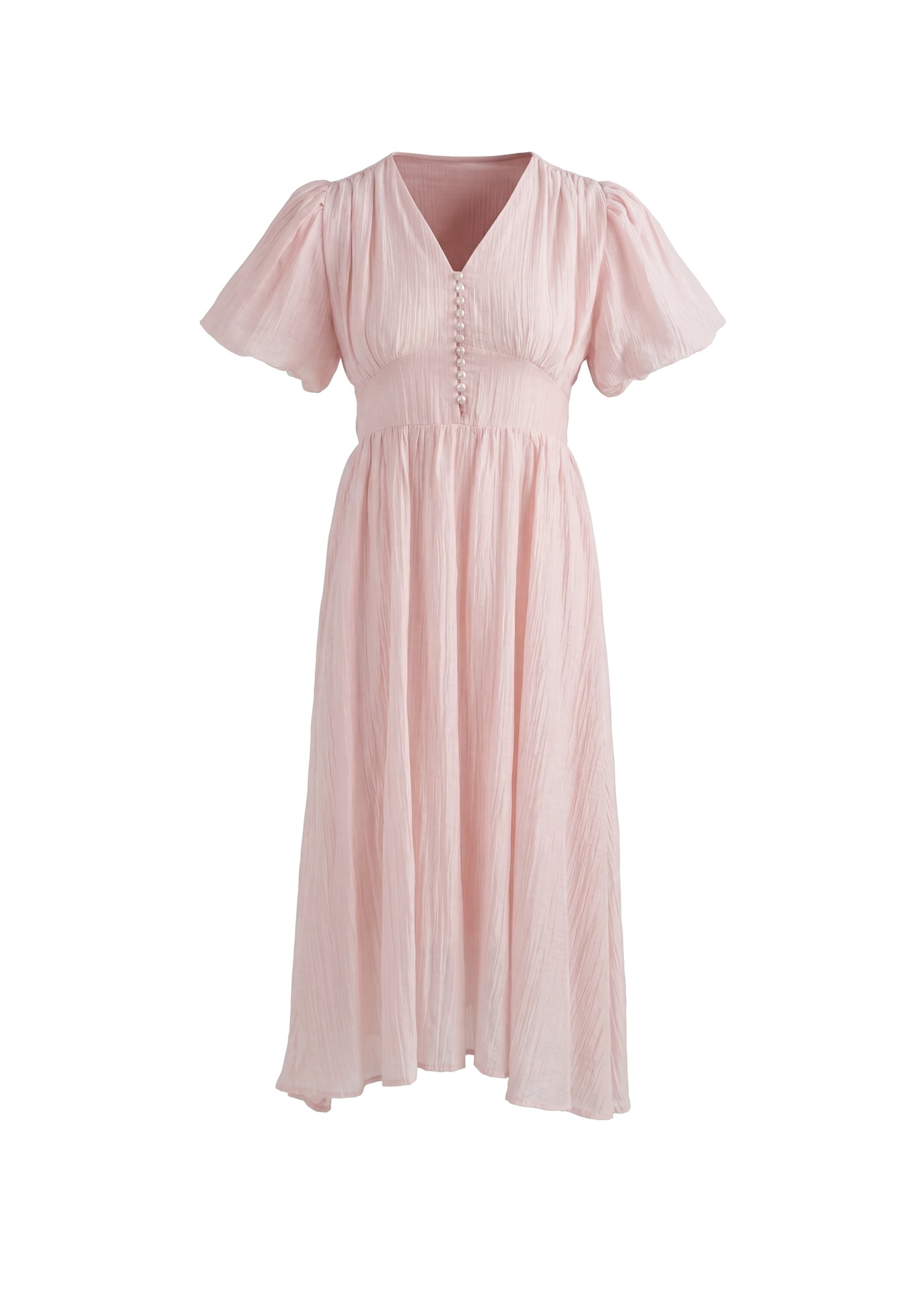 IZIA - Vestido em rosa: frente
