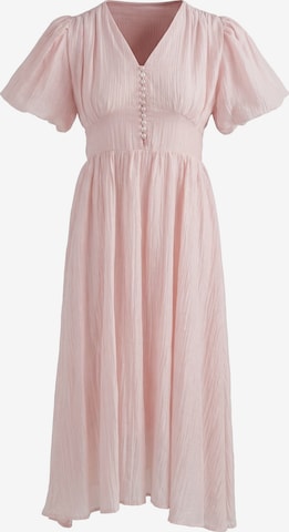 IZIA - Vestido em rosa: frente