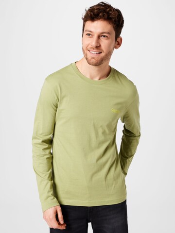 Calvin Klein Särk, värv roheline: eest vaates