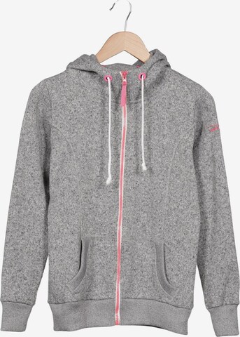 VENICE BEACH Kapuzenpullover XXS in Grau: Vorderseite