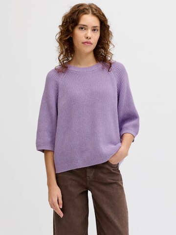 JJXX Neulepaita 'JXMARGE' värissä lila: etupuoli