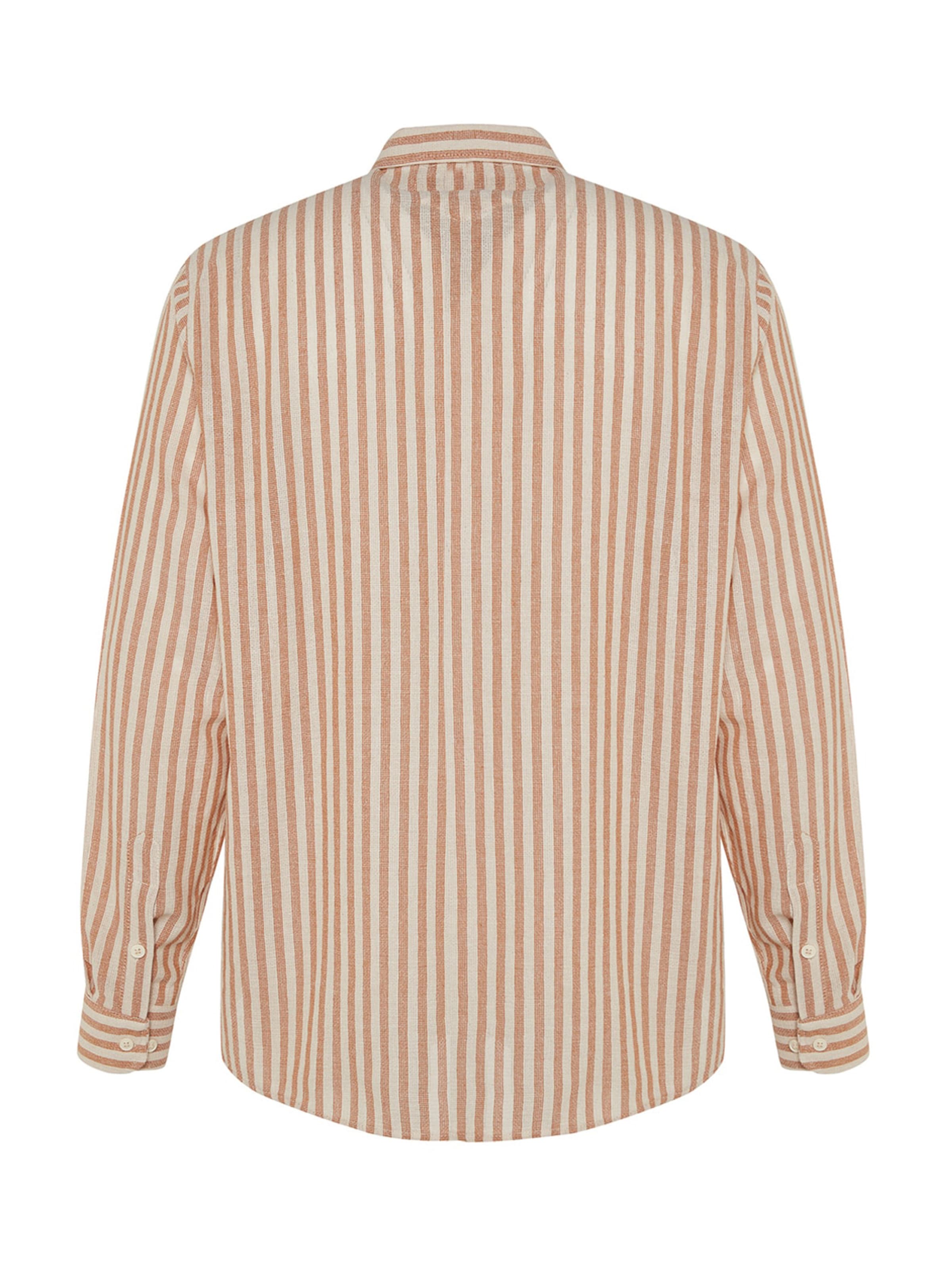 Trendyol Средняя посадка Рубашка в Серый