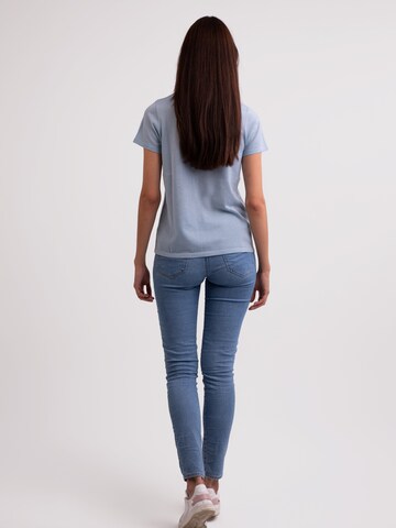 T-shirt CASH-MERE.CH en bleu