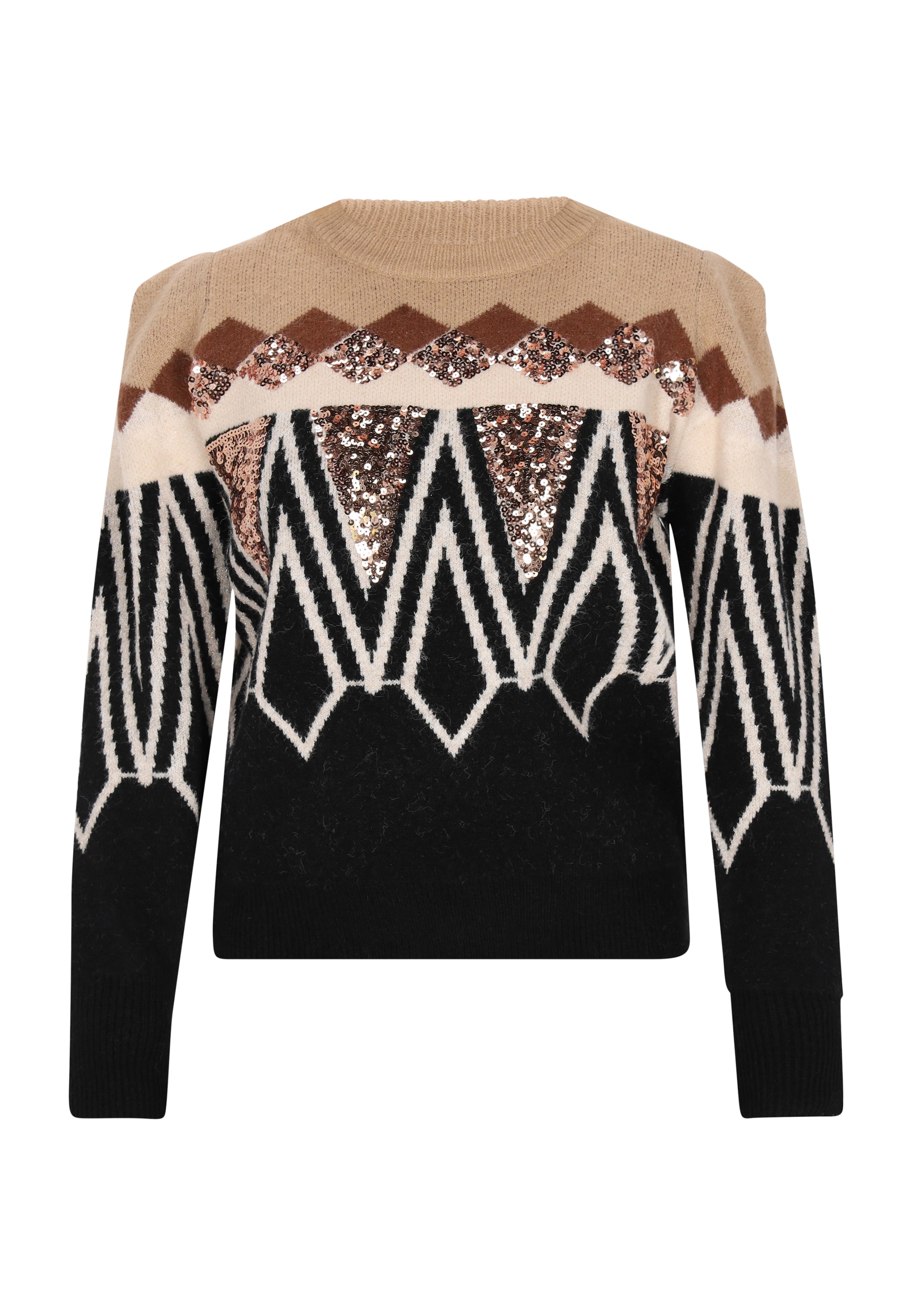 Pullover di IZIA in beige: frontale
