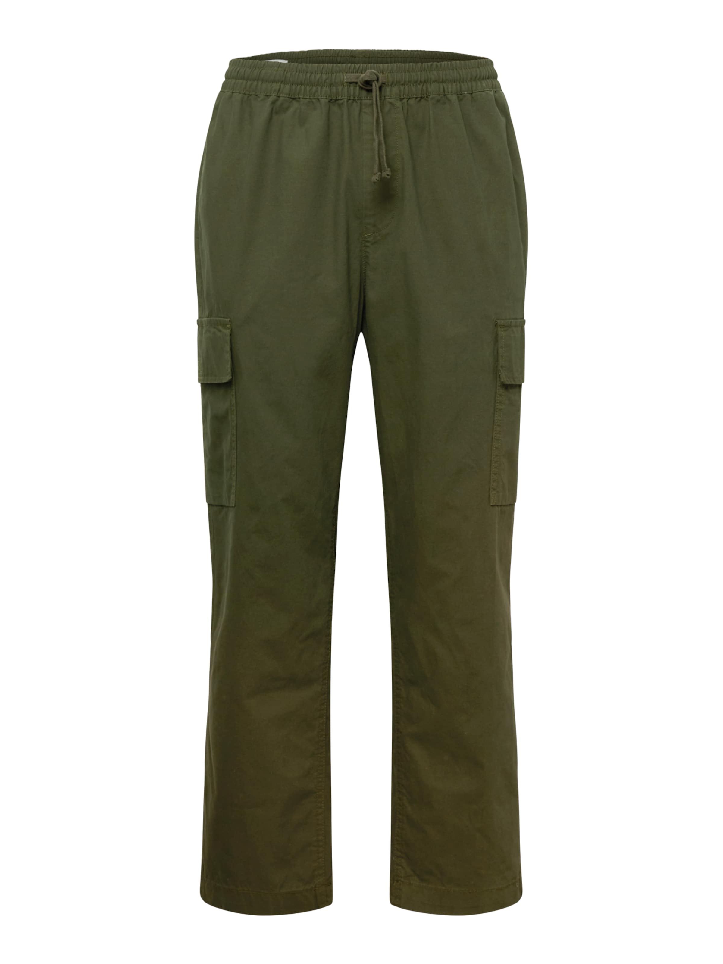 JACK & JONES Regular Cargo trousers 'KARL' in Green: front