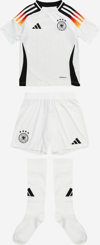 ADIDAS PERFORMANCE - Fato de treino 'DFB 24' em branco: frente