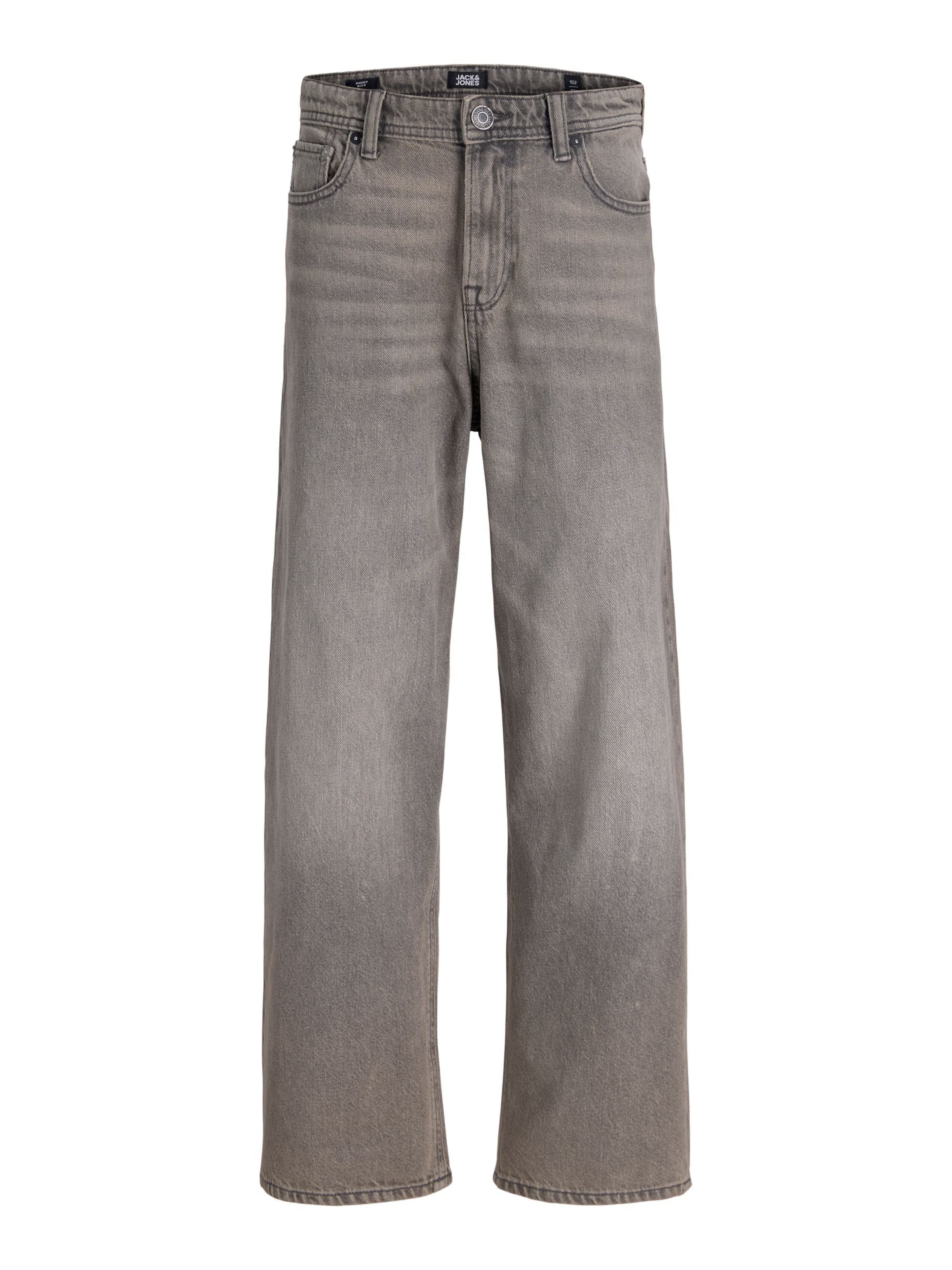 Regular Jean 'JJIALEX JJORIGINAL' Jack & Jones Junior en gris : devant