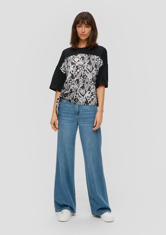 s.Oliver Shirt in Schwarz