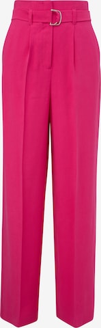 COMMA Pleated Pants in Pink: front