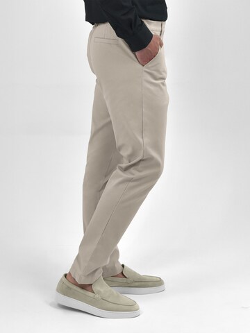 Vercate Slimfit Chinohose 'No. 13' in Beige