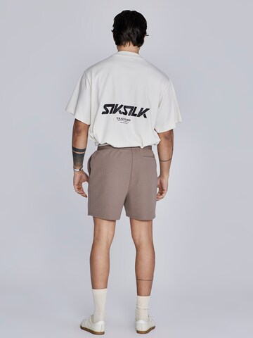 SikSilk Regular Shorts in Beige