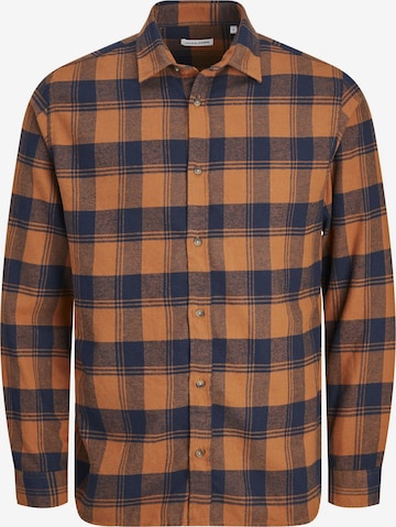 JACK & JONES Hemd 'JJJoshua' in Braun: Vorderseite