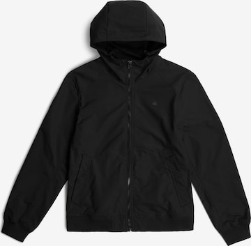 G-STAR Jackets-Jacket 'Track Hooded Jacket' in Schwarz: Vorderseite
