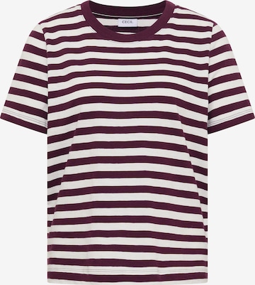 CECIL T-Shirt in Rot: Vorderseite