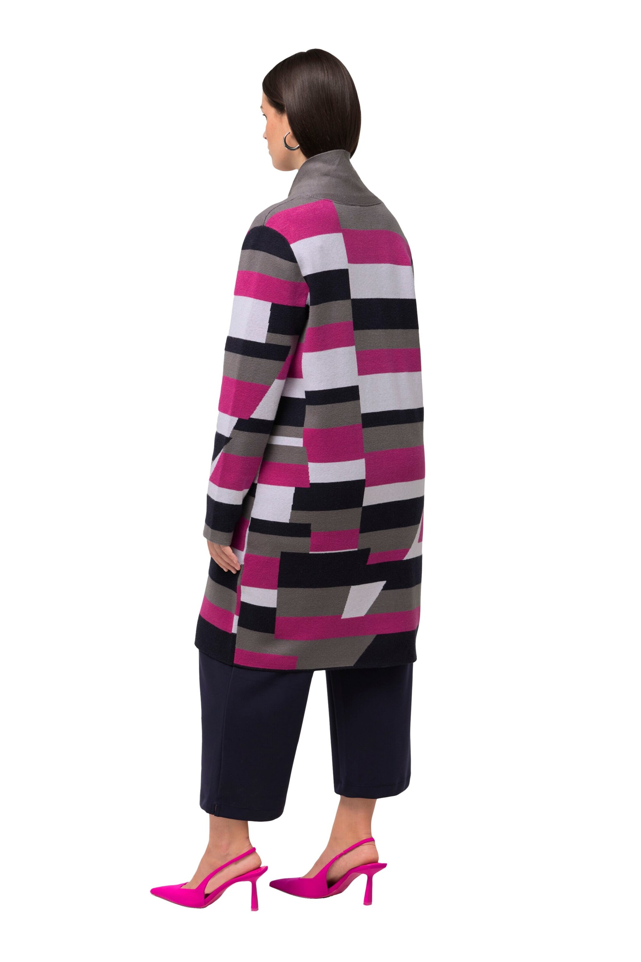Ulla Popken Knit cardigan in Mixed colours