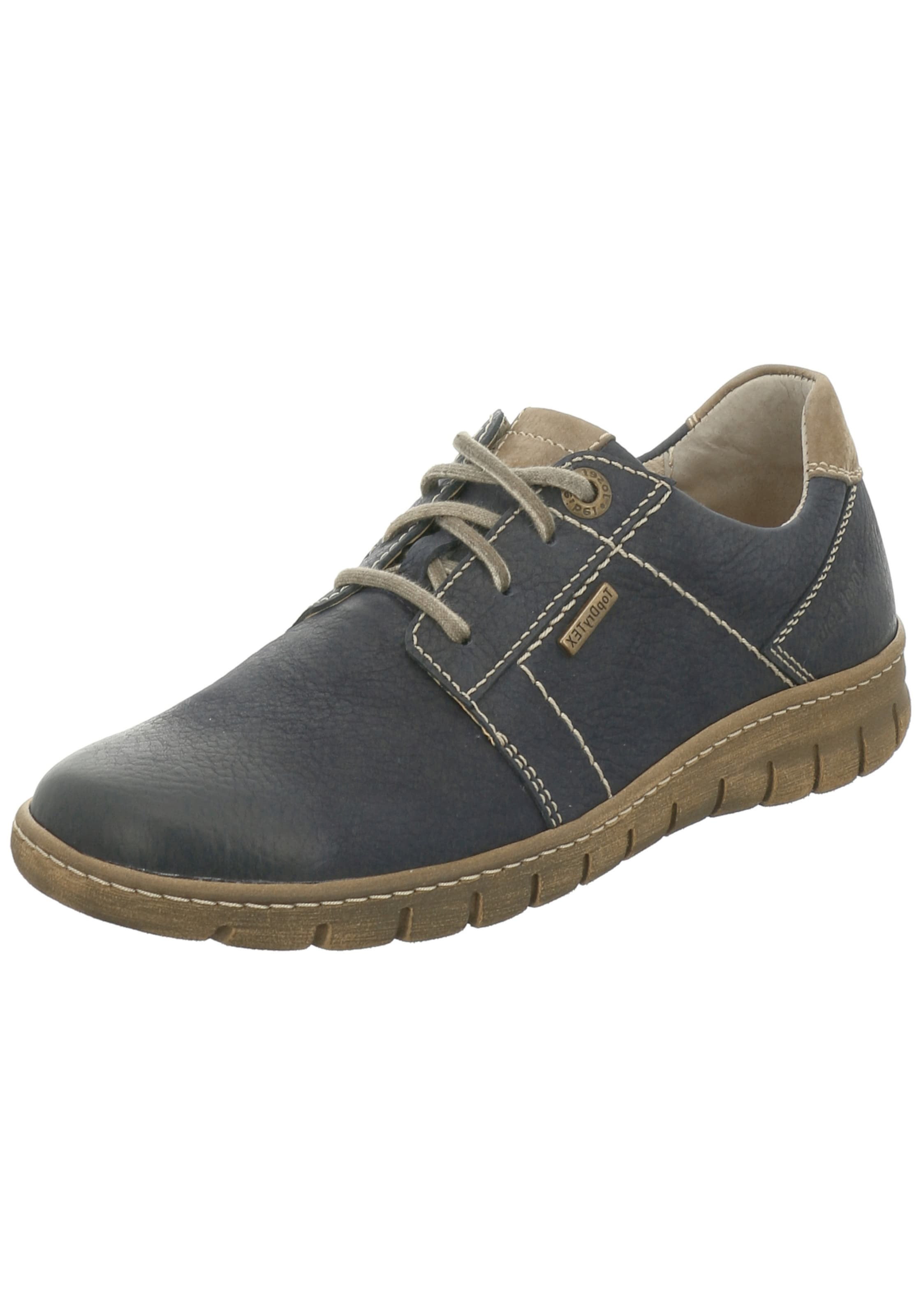 JOSEF SEIBEL Lace-Up Shoes 'Steffi' in Blue: front