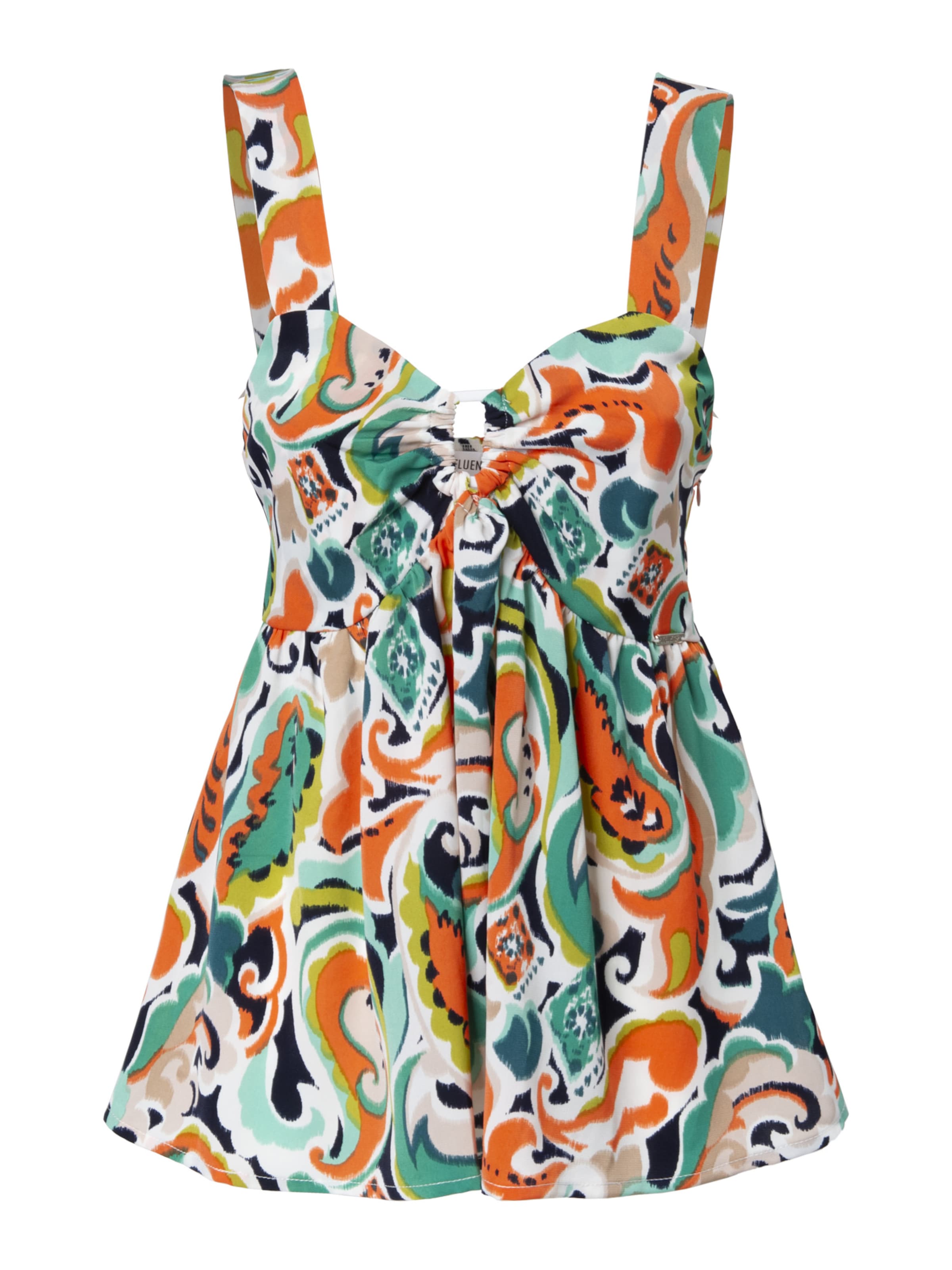 Influencer Top in Mischfarben: Vorderseite