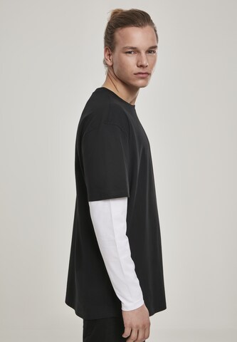 Urban Classics Regular fit Shirt in Zwart