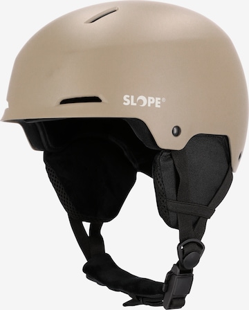 SLOPE Skihelm 'Heiden' in Grau: Vorderseite