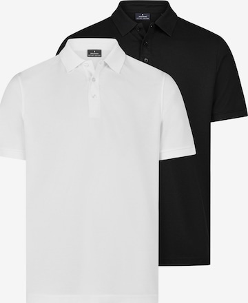 Ragman Shirt 'Basic' in Black: front