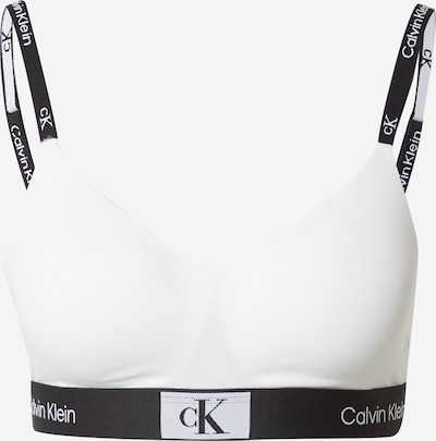 Calvin Klein Underwear Сутиен в черно / бяло, Преглед на продукта