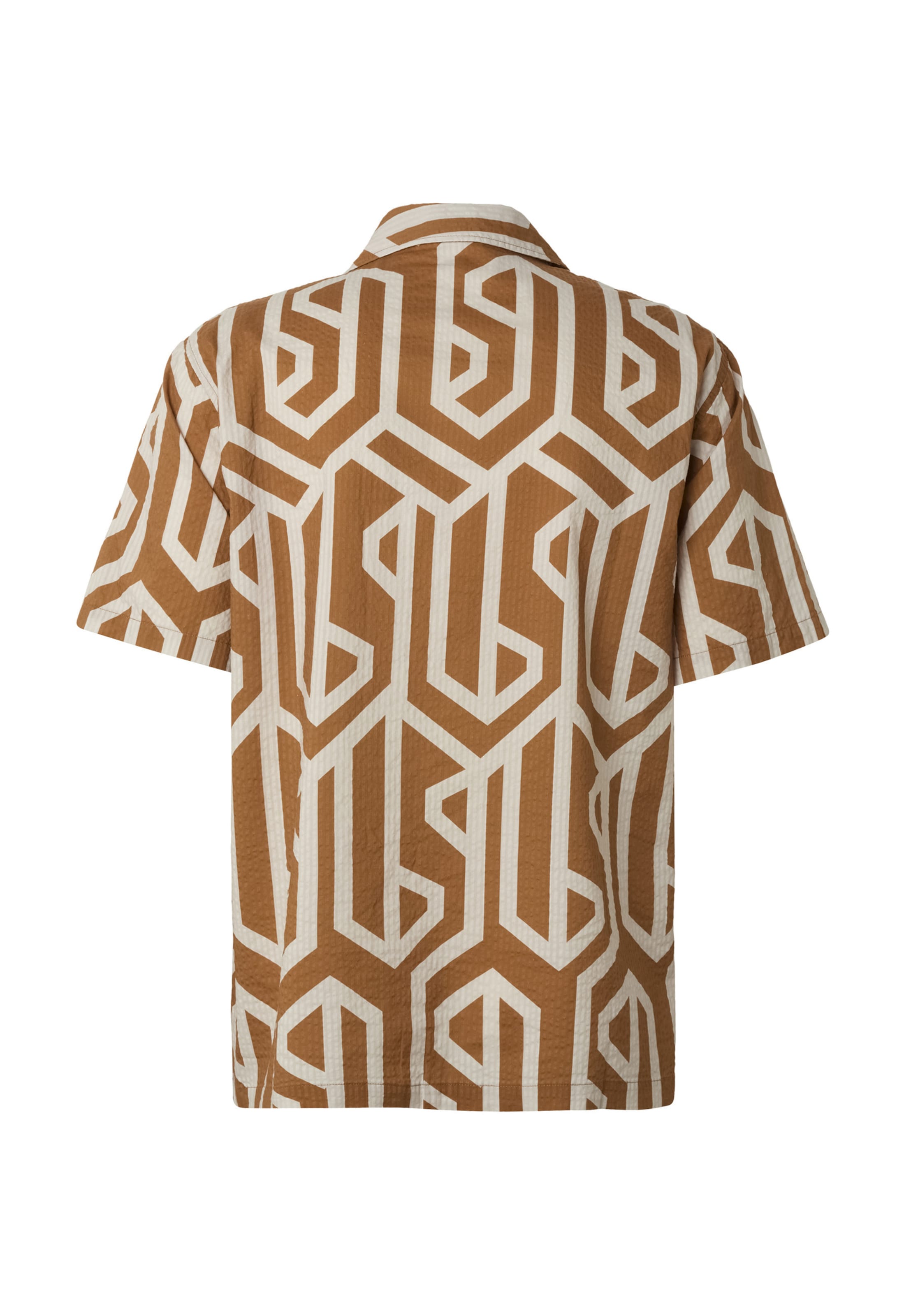 Coupe regular Chemise INDICODE JEANS en beige