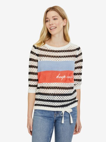 Betty Barclay Sweater in White: front