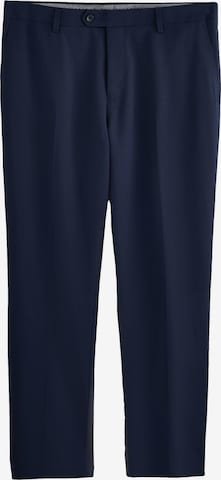 Next - Pantalón de pinzas 'Signature' en azul: frente