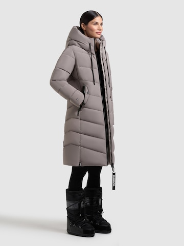 khujo Winter Coat 'Mikia3' in Grey