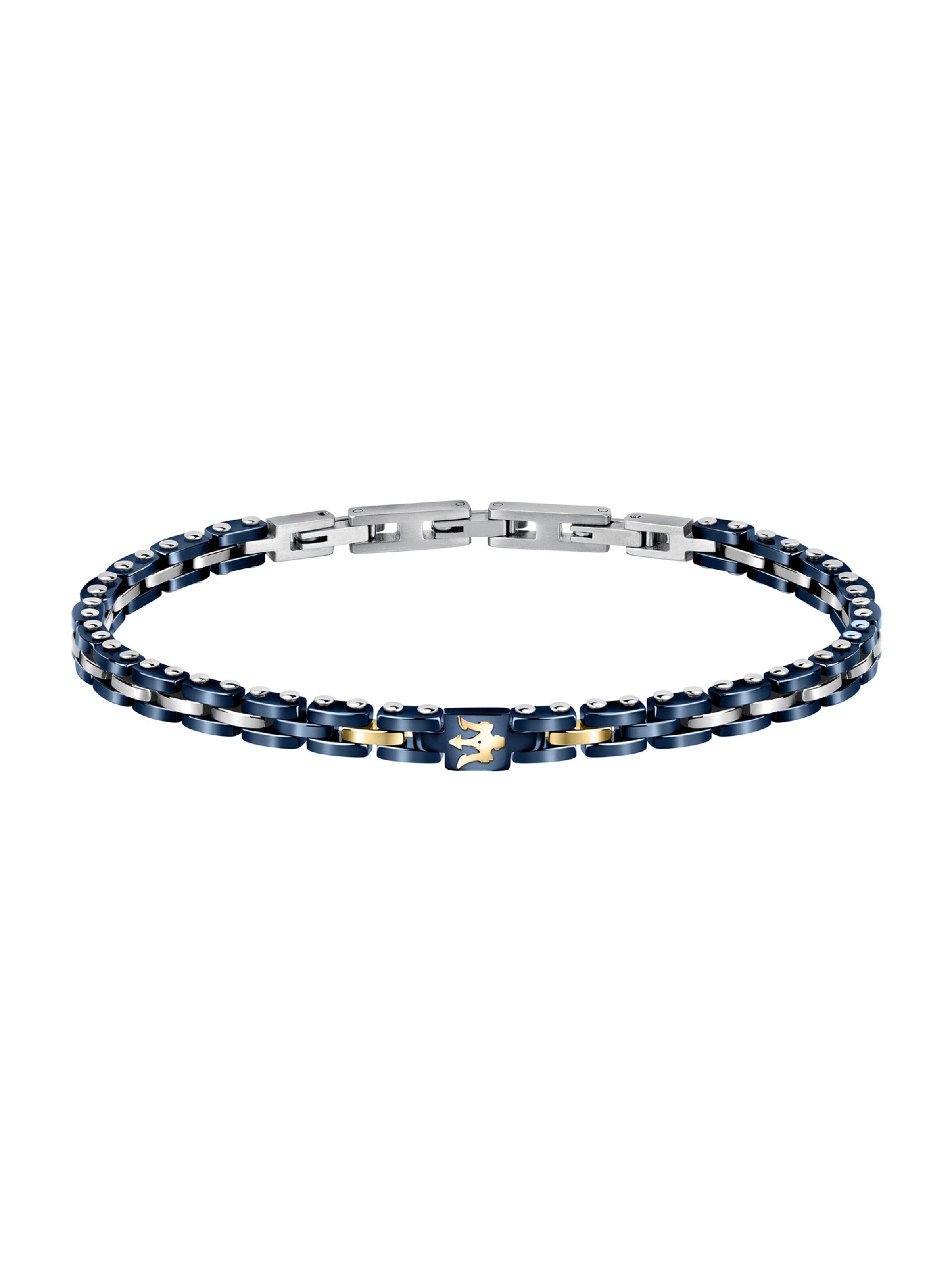 Maserati Armband in Blau: Vorderseite