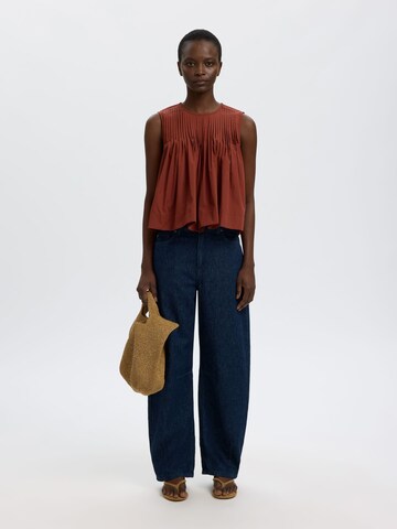 SELECTED Blouse in Rood