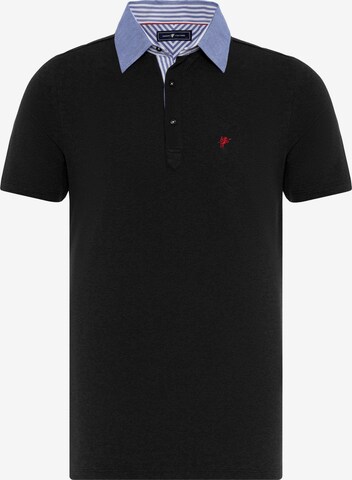 T-Shirt 'Arben' DENIM CULTURE en noir : devant