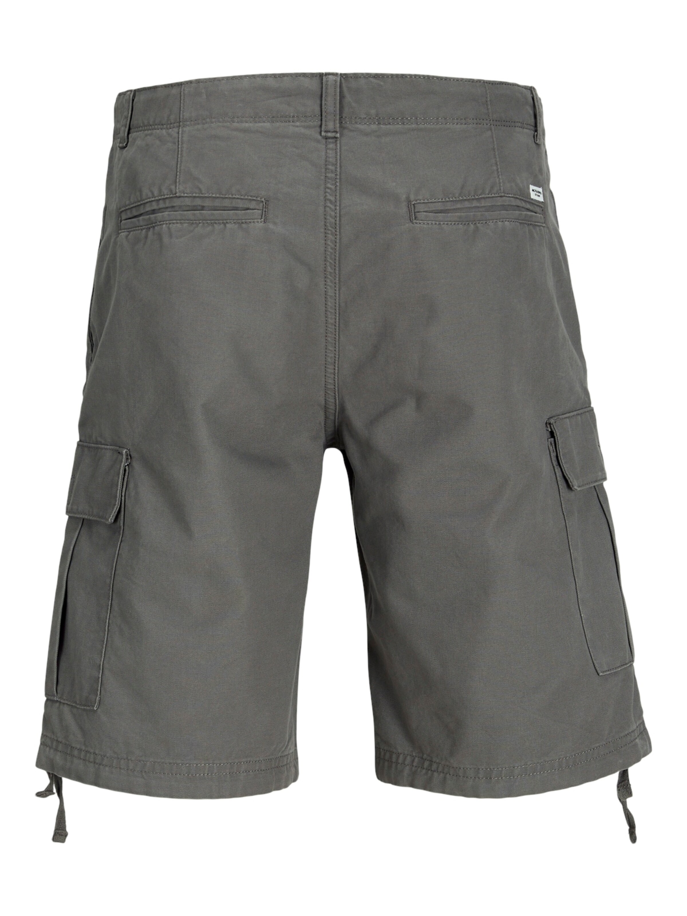 JACK & JONES Свободный крой Брюки-карго 'Cole Barkley' в Серый