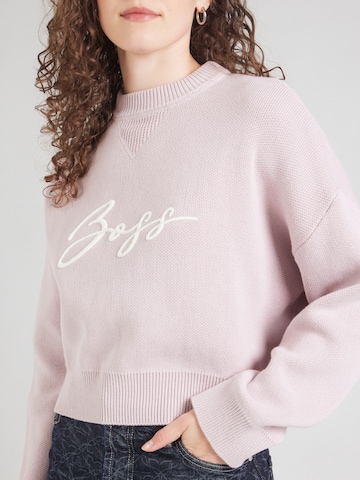 BOSS Pullover 'C_Finevra' in Lila