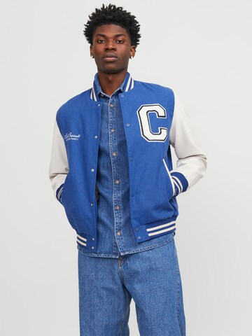 JACK & JONES Between-Season Jacket in Blue: front