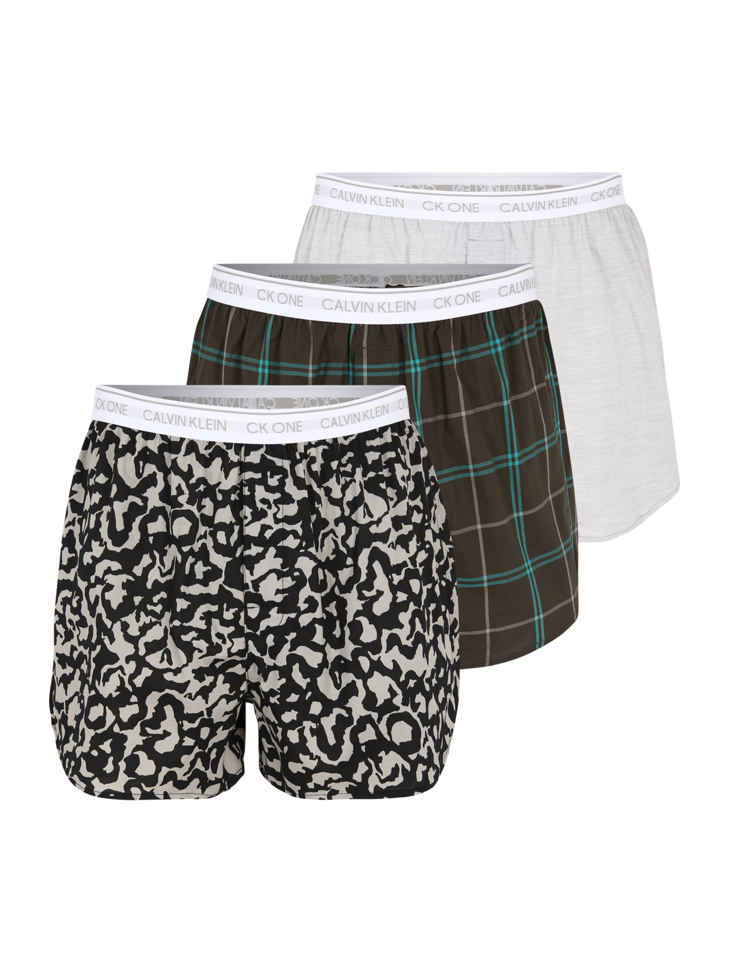 Männer Wäsche Calvin Klein Underwear Boxershorts in Hellgrau - UK66235