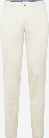 Coupe slim Pantalon à plis 'Mott' SCOTCH & SODA en gris : devant