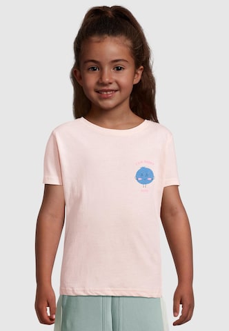Merchcode Shirt 'Berry' in Roze: voorkant