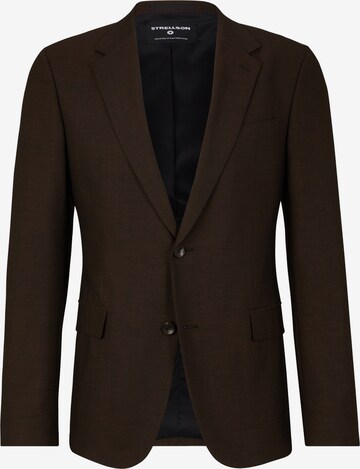 STRELLSON Slim fit Colbert ' Alzer ' in Bruin: voorkant