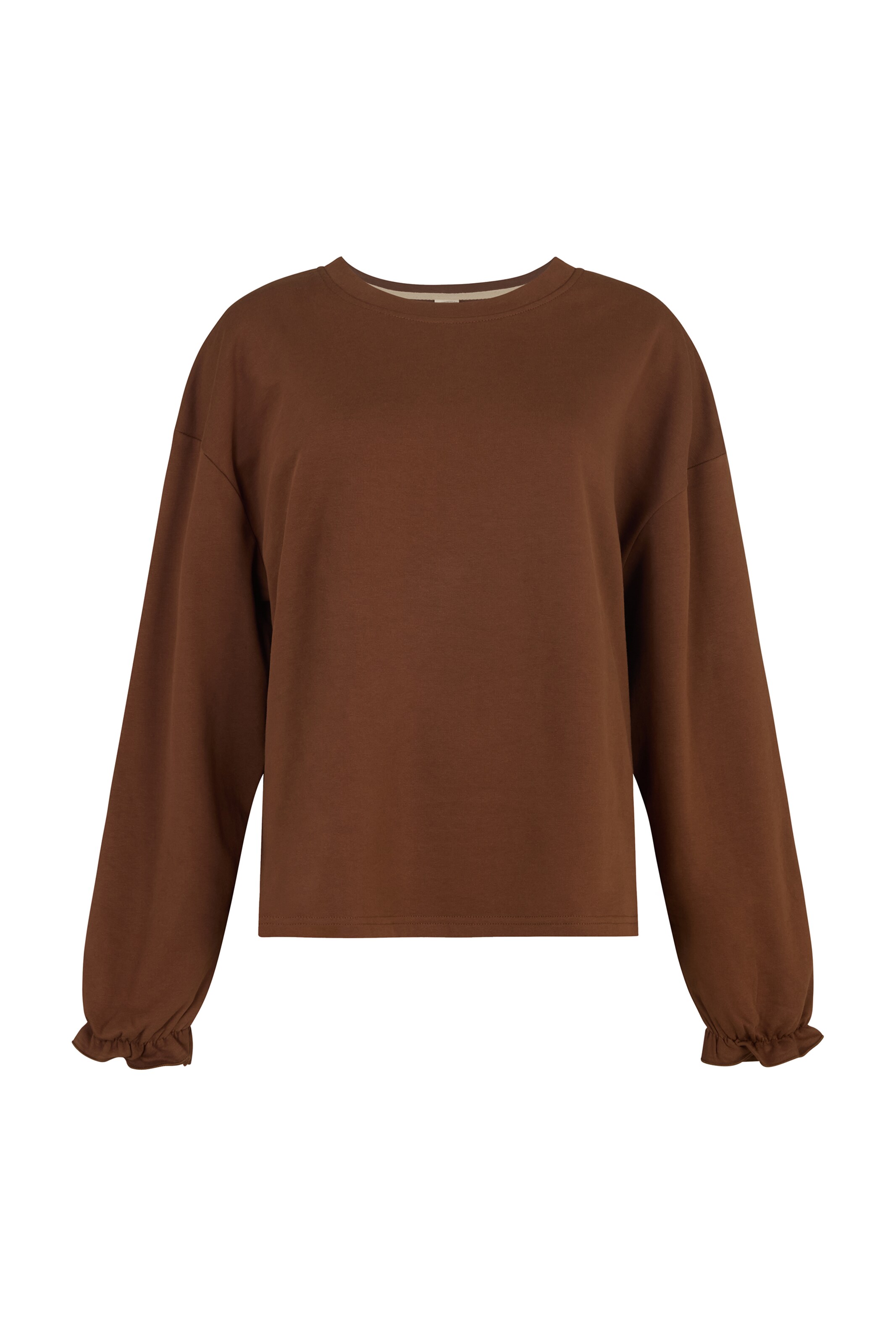 Turtledove London Sweatshirt in Braun: Vorderseite