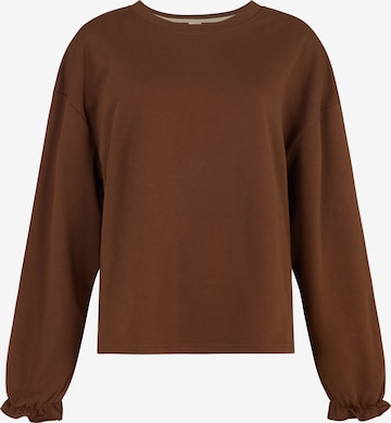 Turtledove London Sweatshirt in Braun: Vorderseite