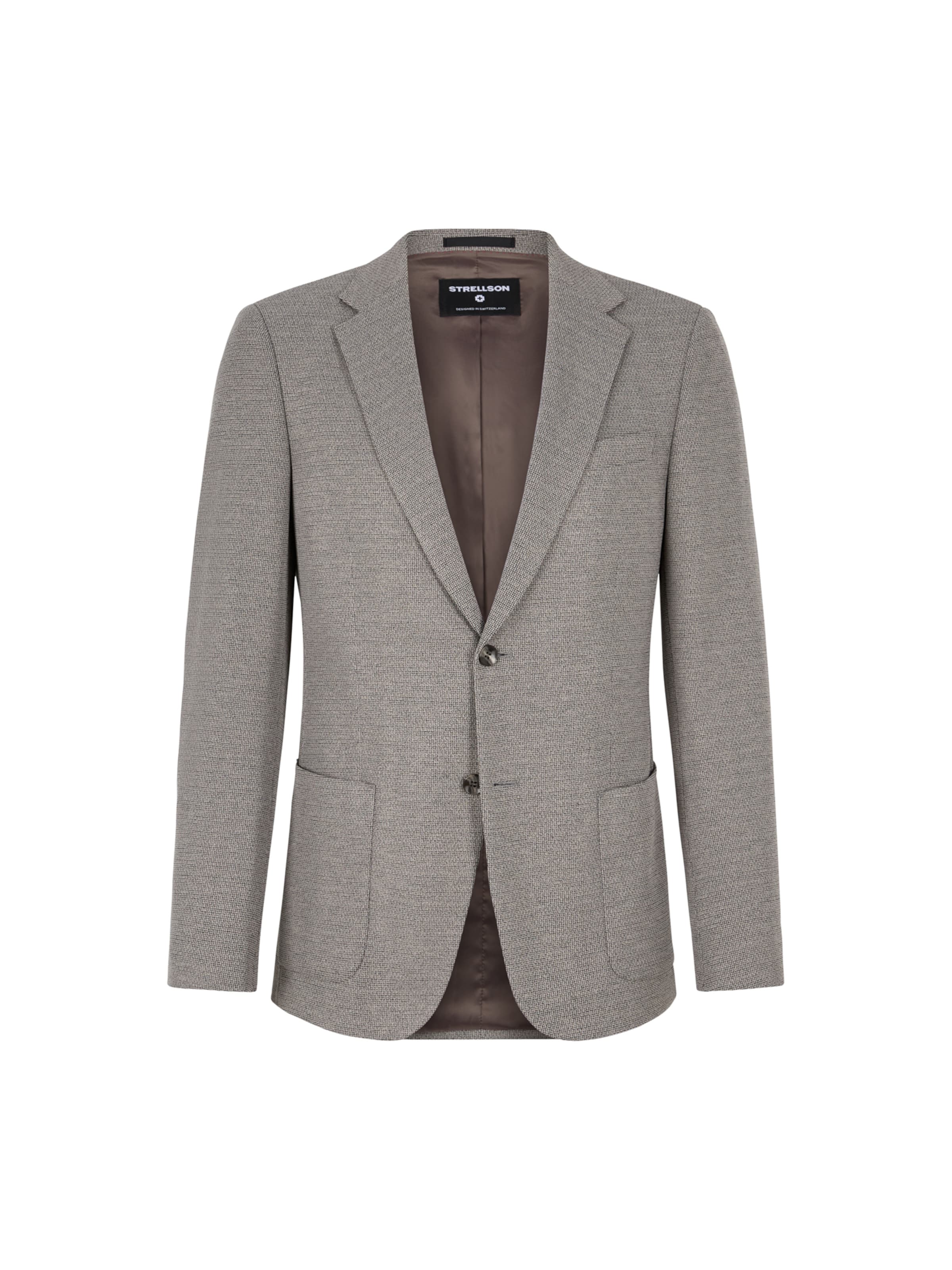 STRELLSON Regular fit Colbert 'Arndt' in Grijs: voorkant