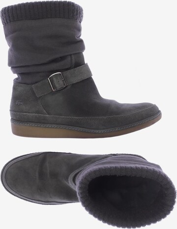 LACOSTE Stiefel 39 in Grau: predná strana