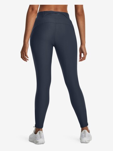 UNDER ARMOUR Skinny Sporthose 'Qualifier Elite' in Grau