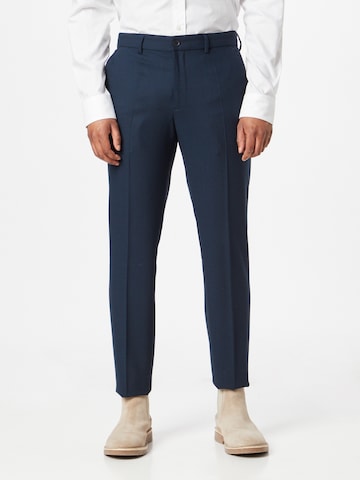 ESPRIT Slimfit Business-colbert in Blauw